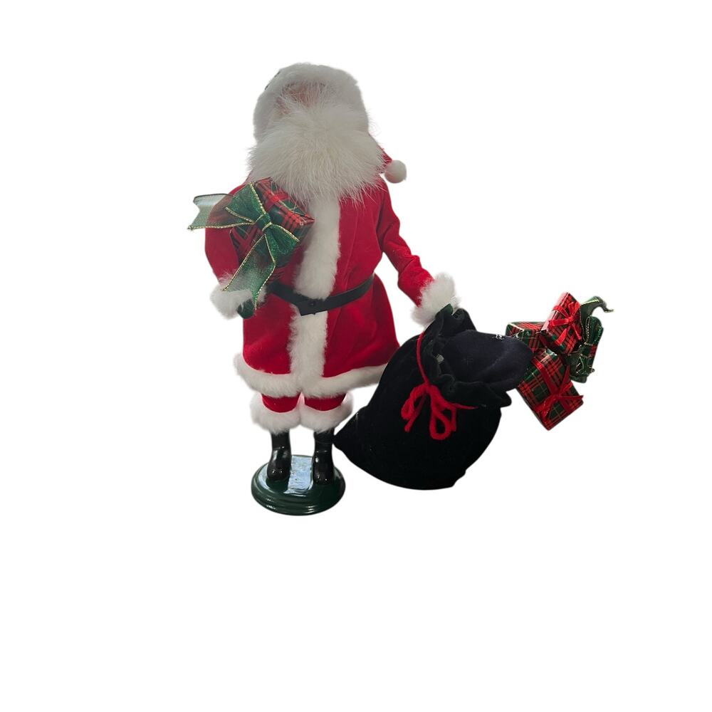 2006 Byers Choice Santa with Sack & Gifts 13" Figurine Collectible For Talbots - Picture 8 of 10
